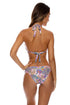 Luli Fama Pinkin' About You Triangle Halter Top